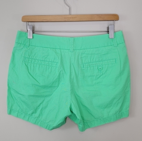 J. Crew Factory | Green Broken-In Chino Shorts Size 2 - Picture 3 of 3
